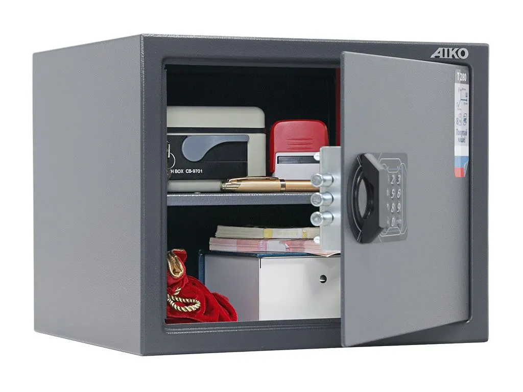 Сейф Aiko T-280 EL — офисная мебель Бишкек, фото
