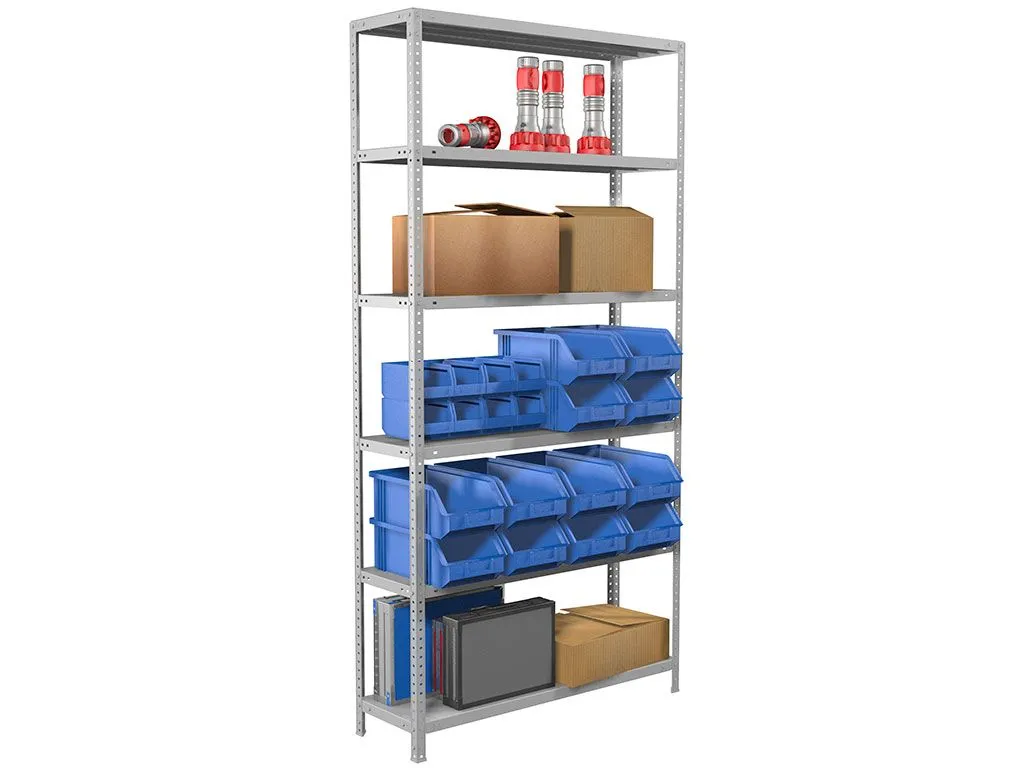 Стеллаж MS Standart 200х100х40 — офисная мебель Бишкек, фото